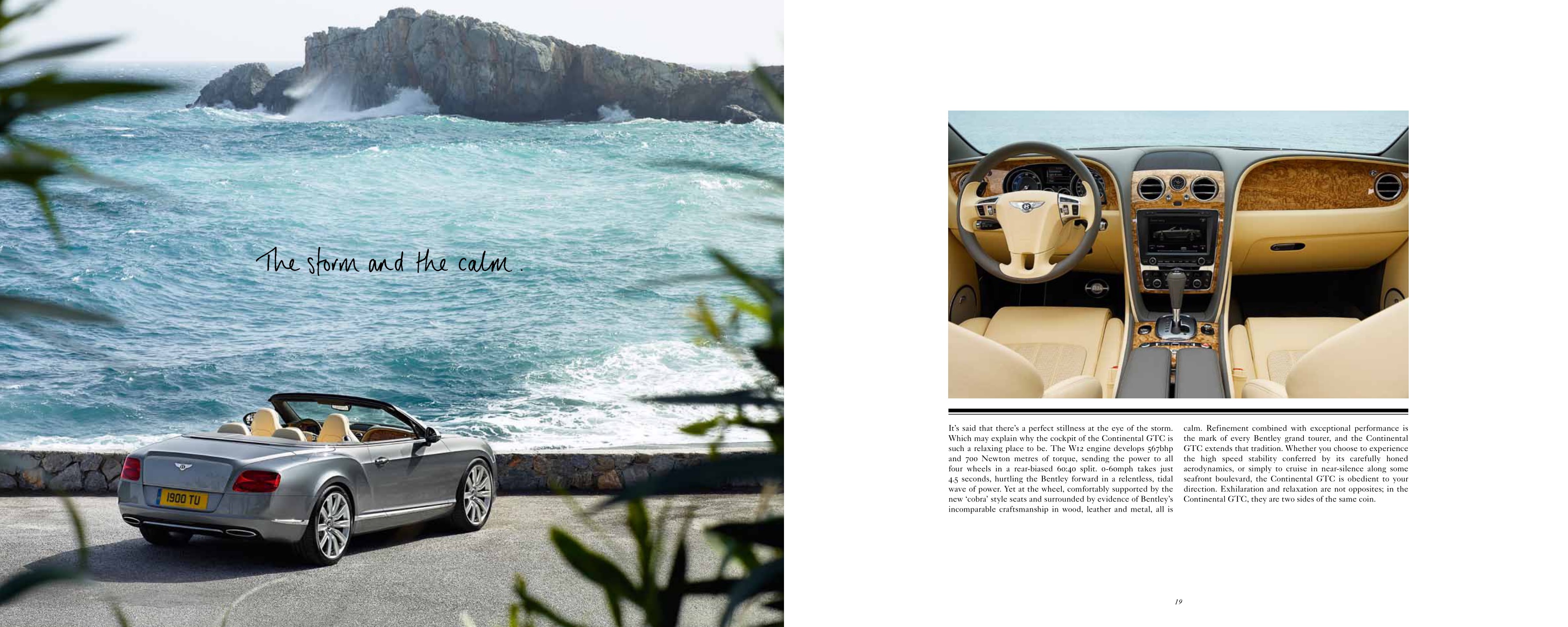 2012 Bentley Continental GTC Brochure Page 30